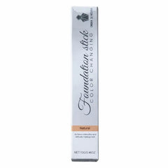 Ombra di Nebbia Foundation Color Changing Stick for Dark Skin with Attached Brush for Precise Application