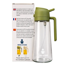 Olive Oil Sprayer and Dispenser Bottle